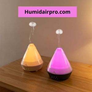 Diffuseur d'Huiles Essentielles Volcan à 7 Couleurs