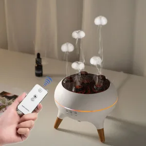 Humidificateur Méduses 250ml Huiles Essentielles Télécommande LED